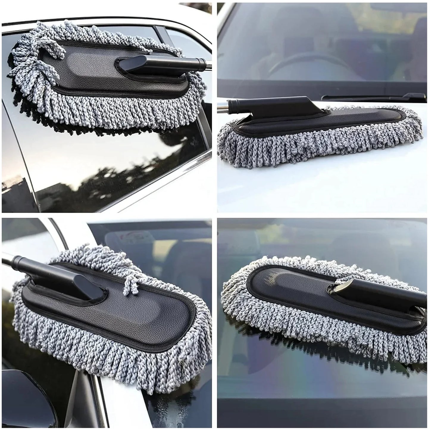 Car Dust Brush – Gentle & Efficient Cleaning Tool for Interior and Exterior