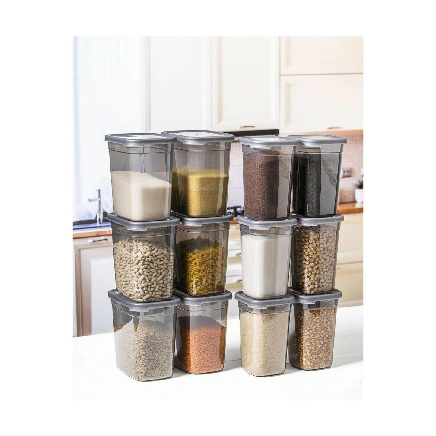 Airtight Leak-Proof Food Storage Container (pack of 6)