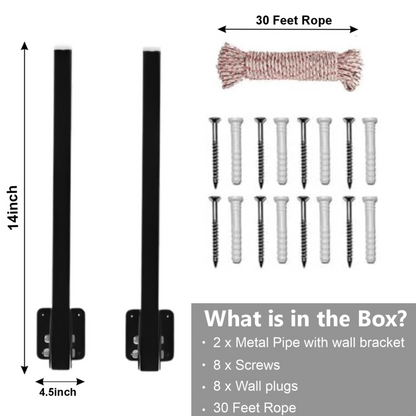 Cloth Dry Stand (Wall Mounted)