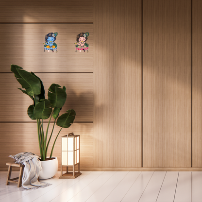 Wooden Key Holder (Pack of 2)