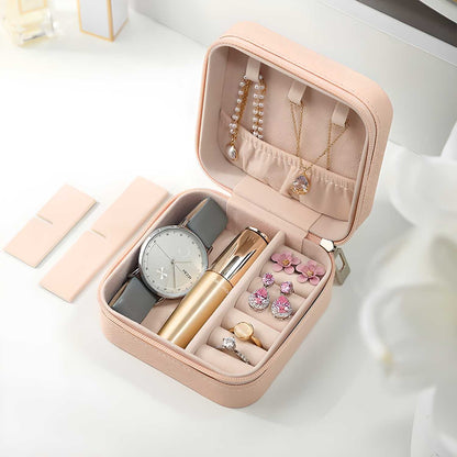 💎 GlamGo™ Portable Travel Jewellery Box