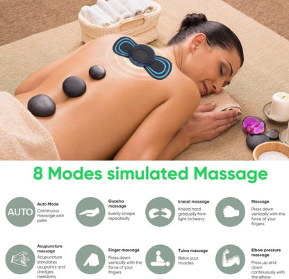 PowerPulse™ Mini Massager – 8 Modes, 19 Strength Levels, Full-Body Relief Anywhere