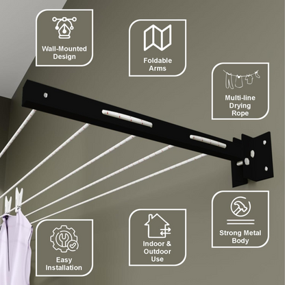 Cloth Dry Stand (Wall Mounted)