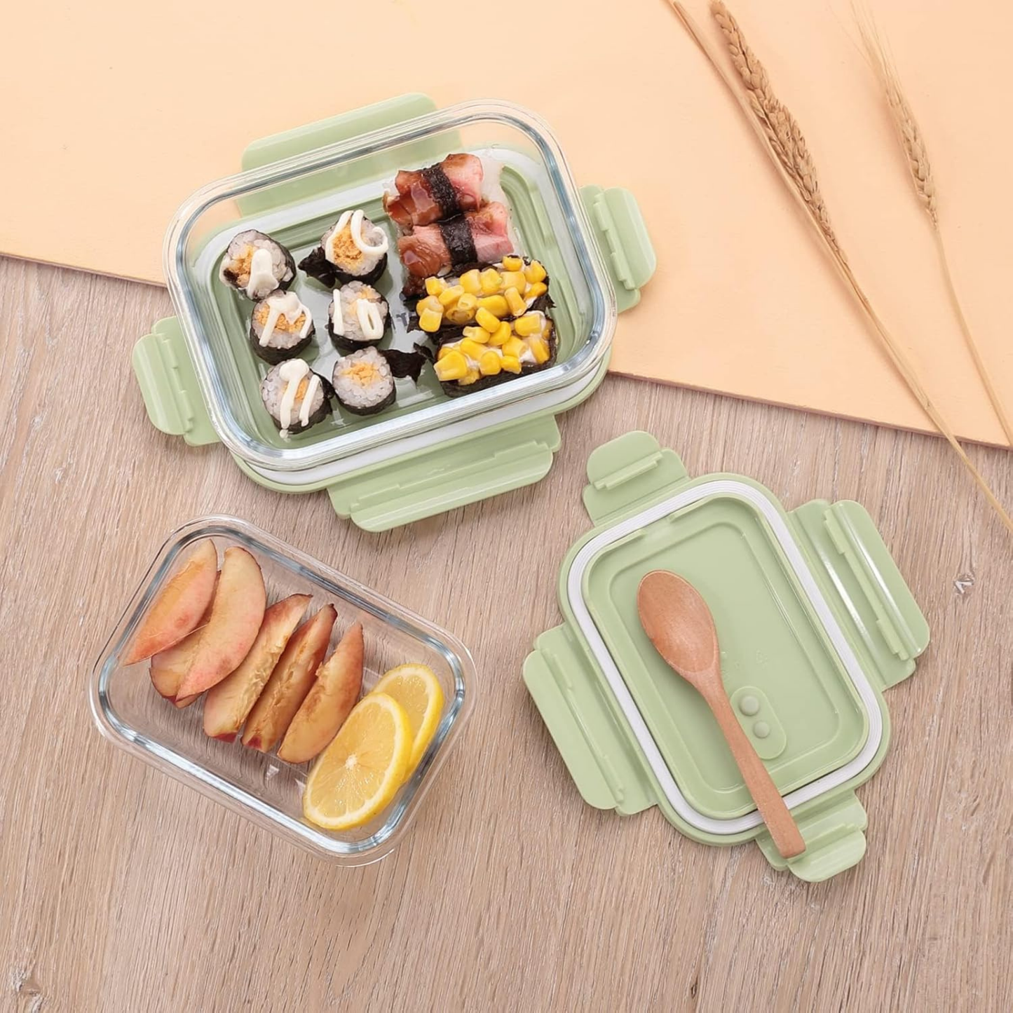 Food Storage Containers (Pack of 3)