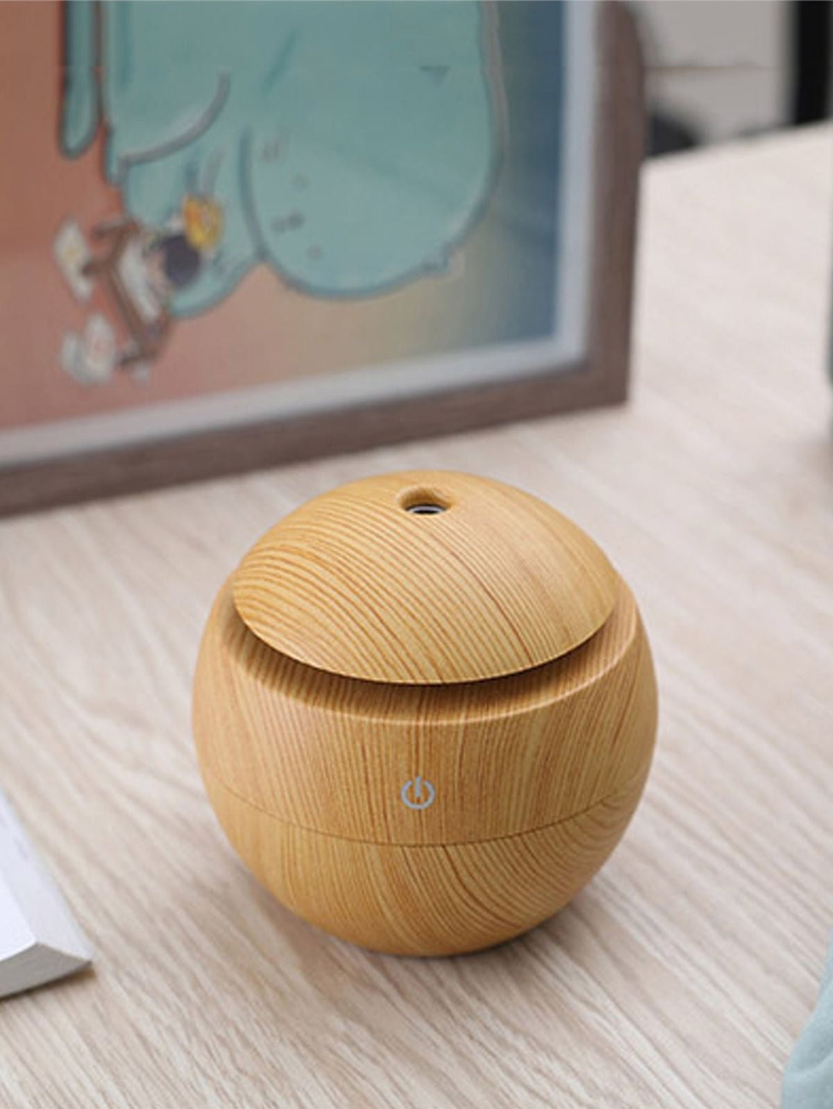 Wooden Aroma Humidifier – Essential Oil Diffuser