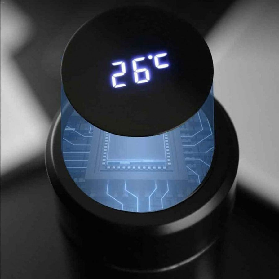 Smart Temperature Display Bottle – Stainless Steel Vacuum Insulated