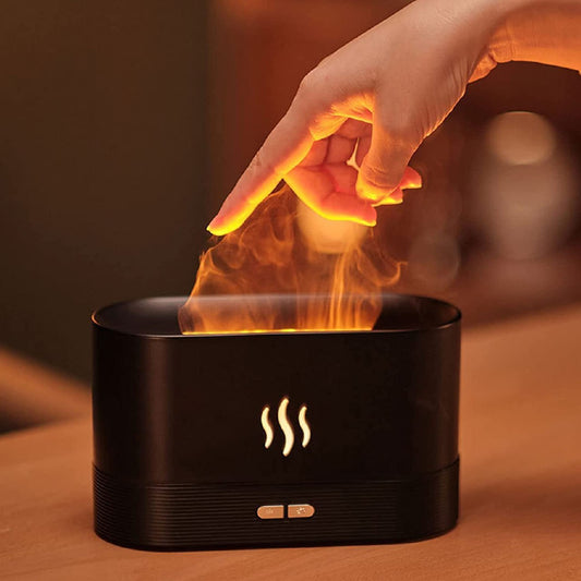 Flame Humidifier – Aromatherapy Diffuser & Cool Mist