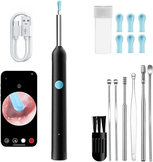 Electric Ear Wax Cleaner with HD Camera & LED Light