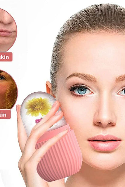 Face Ice Roller Massager – Refresh, Soothe & Glow