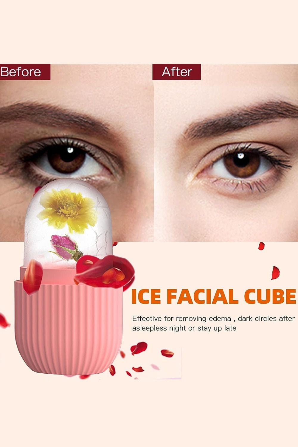 Face Ice Roller Massager – Refresh, Soothe & Glow