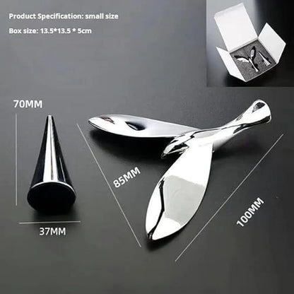 Balancing Bird Bottle Opener | Creative Flying Bird Design | Multi-Functional Beer, Soda & Cider Opener | Zinc Alloy Metallic Balanced Bird Showpiece | Luxury Desk Decor & Bar Accessory Gift