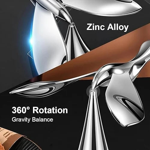 Balancing Bird Bottle Opener | Creative Flying Bird Design | Multi-Functional Beer, Soda & Cider Opener | Zinc Alloy Metallic Balanced Bird Showpiece | Luxury Desk Decor & Bar Accessory Gift