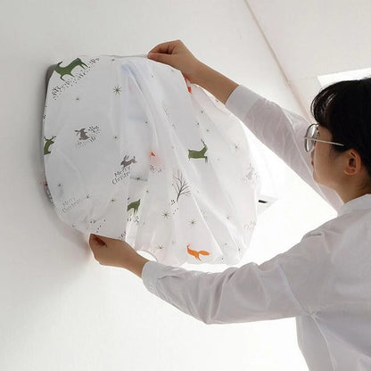 Waterproof Folding Printed AC Cover – Indoor Split AC Dust Protection
