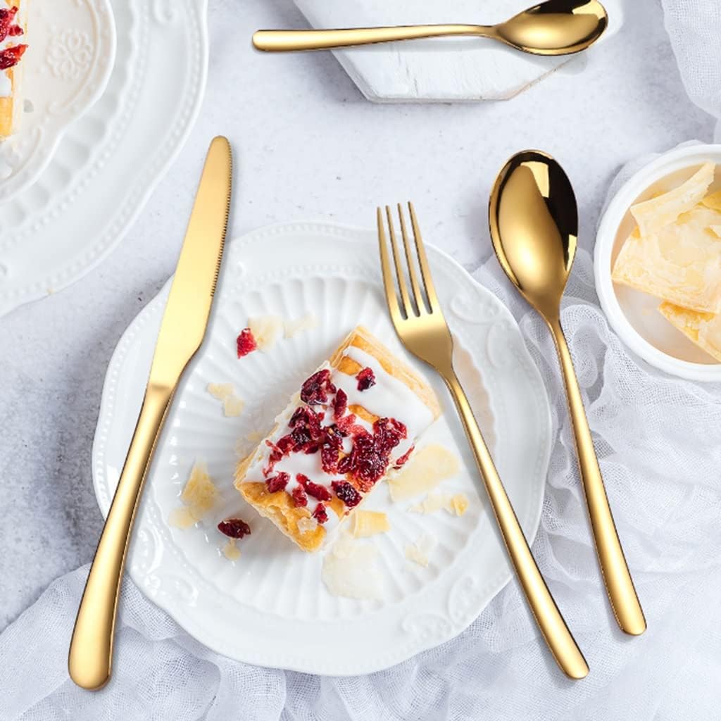 Premium Gold Flatware Set (24 pcs)