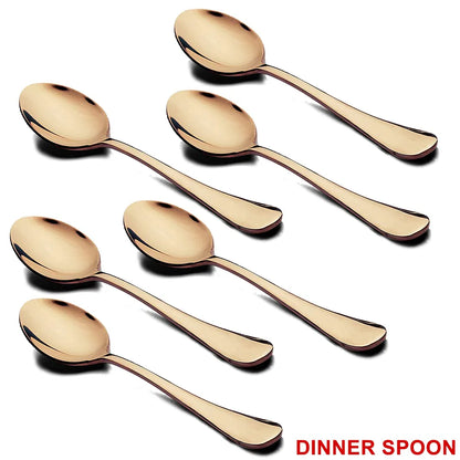 Premium Gold Flatware Set (24 pcs)