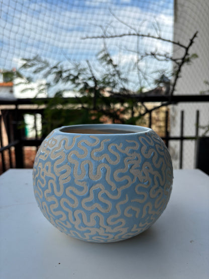 Handcrafted Khurja Pot for Indoor & Outdoor Plants