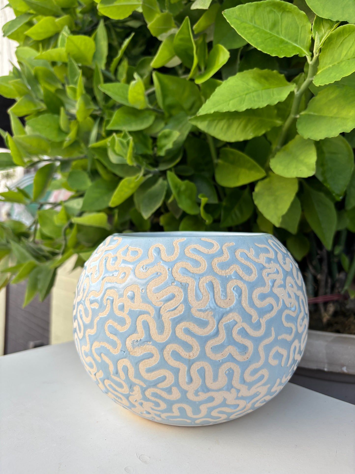 Handcrafted Khurja Pot for Indoor & Outdoor Plants