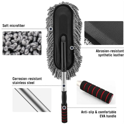 Car Dust Brush – Gentle & Efficient Cleaning Tool for Interior and Exterior