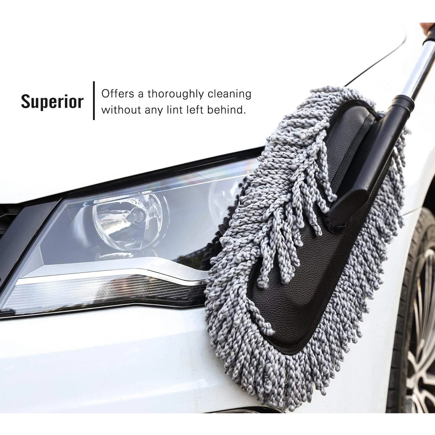 Car Dust Brush – Gentle & Efficient Cleaning Tool for Interior and Exterior