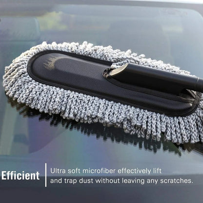 Car Dust Brush – Gentle & Efficient Cleaning Tool for Interior and Exterior