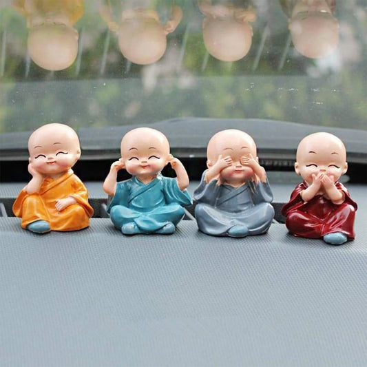 Baby Buddha 4Pc Showpiece Set – Peaceful Home & Office Décor