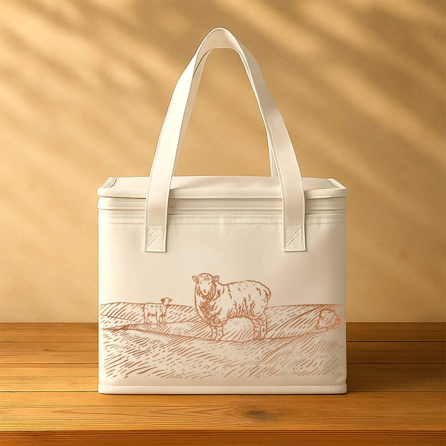 Insulated Thermal Lunch Bag with Foil Lining – Reusable Cooler Tote