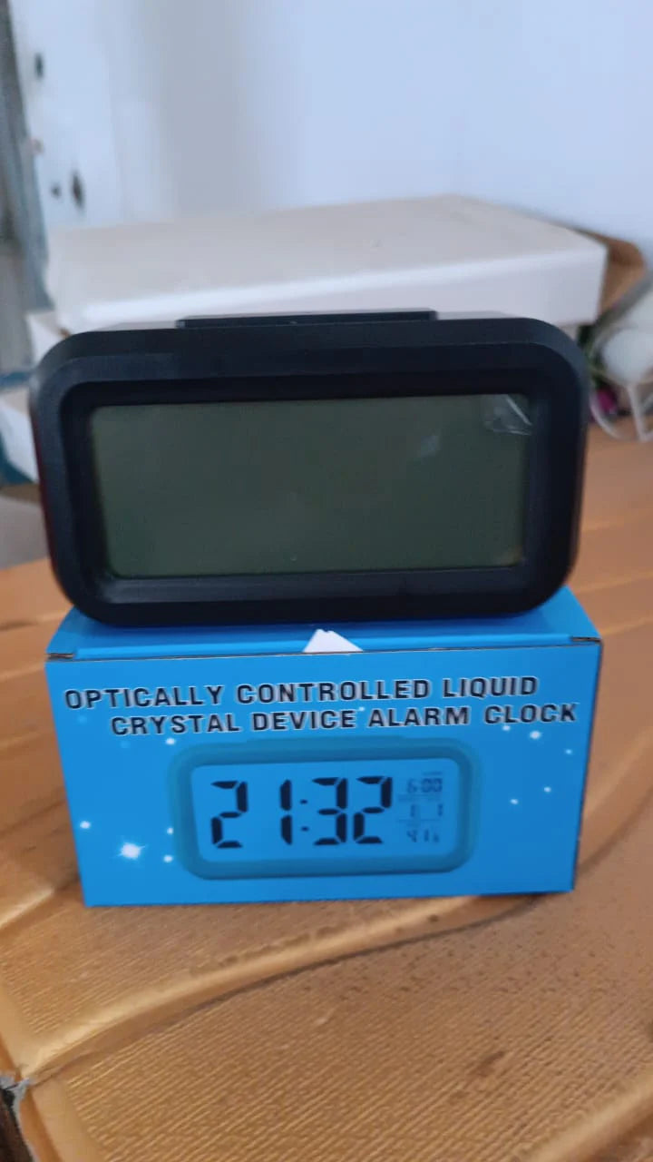 Digital LCD Alarm Clock with Backlight