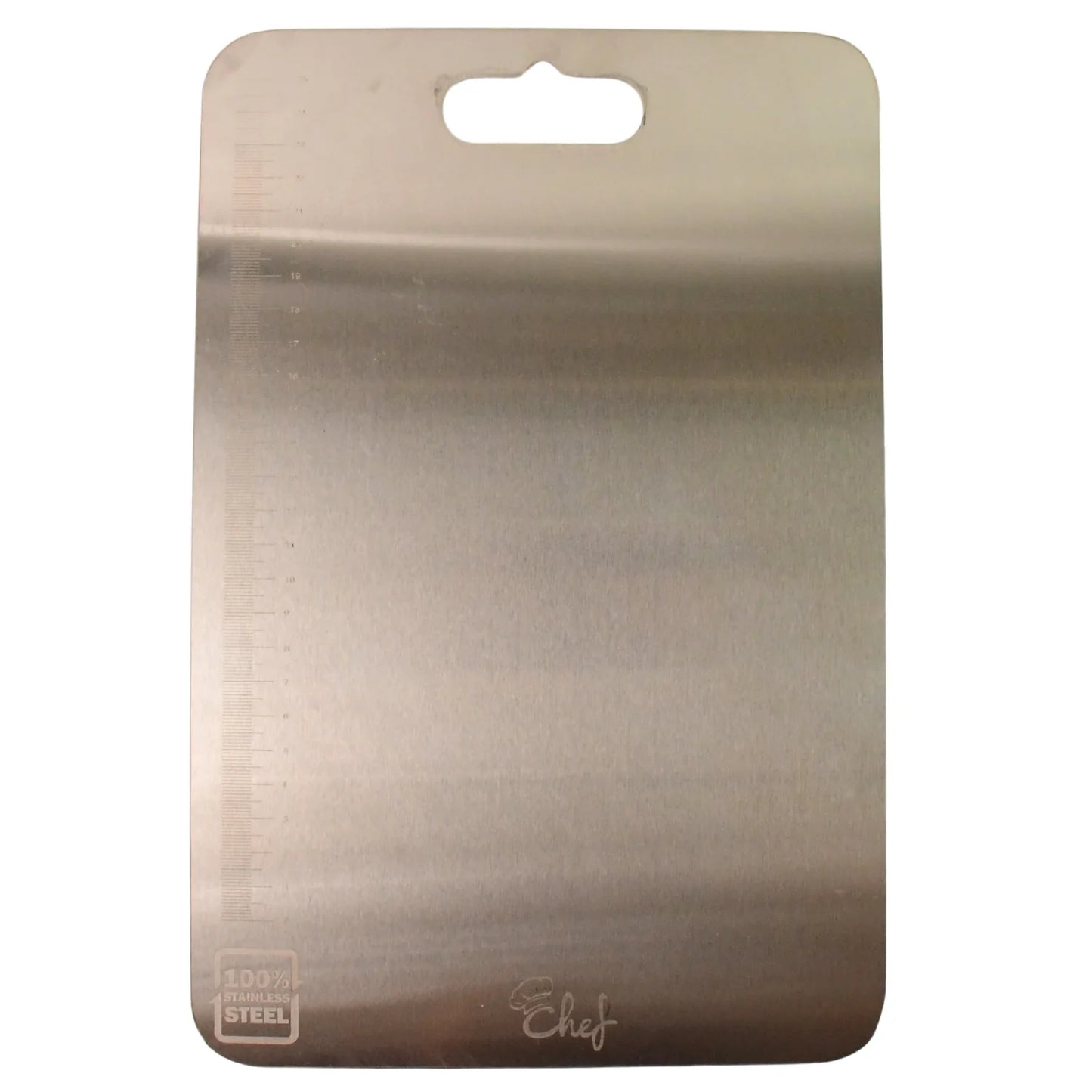 Stainless Steel Cutting Board with Scale (31×20 cm)