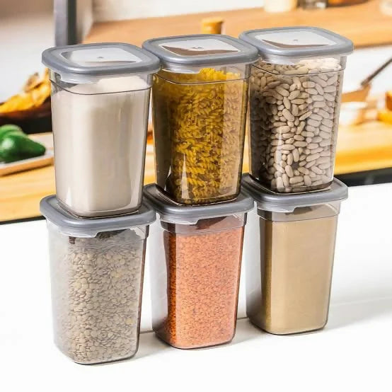 Airtight Leak-Proof Food Storage Container (pack of 6)