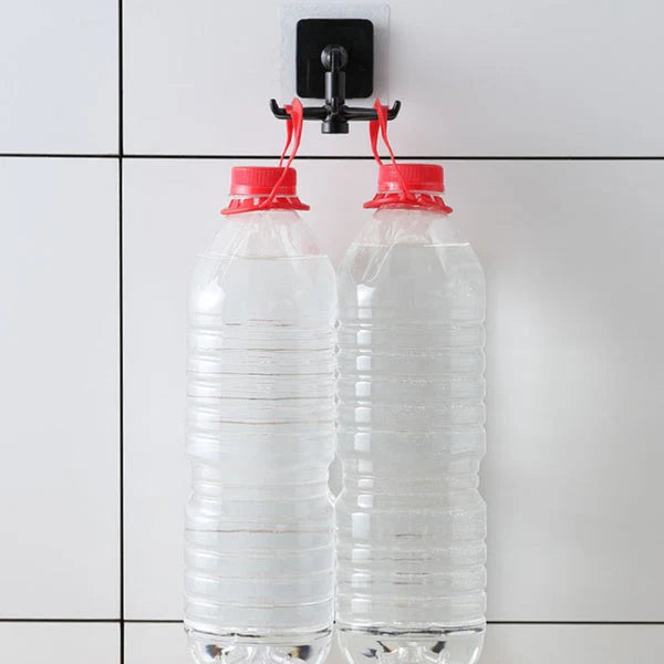 360° Rotatable Wall-Mounted Hook Organizer (Pack of 2)