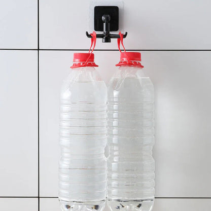 360° Rotatable Wall-Mounted Hook Organizer (Pack of 2)