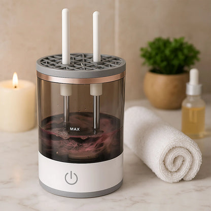 Automatic Makeup Brush Cleaner