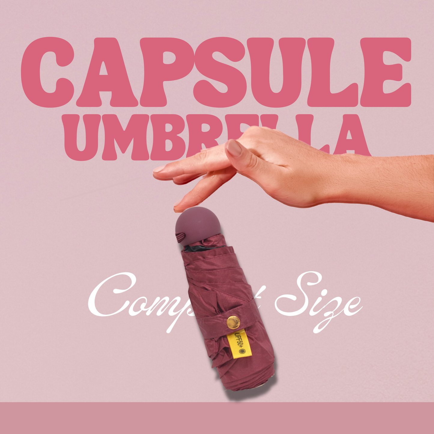 Premium Capsule Umbrella For Rainy Seasons